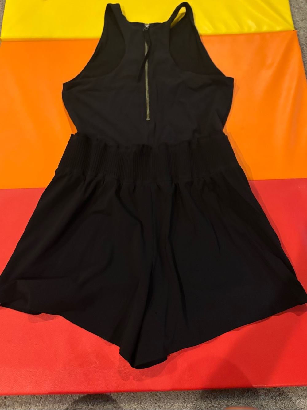 Athleta Black Cosmic Flutter Romper - Picture 2 of 3